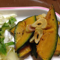 huto☆'s cooksnap of when they made にんにく＆黒コショウ✰かぼちゃの蒸し焼き.