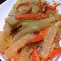 いさゆ's cooksnap of when they made 大根＆にんじん✿味噌マヨ炒め♡.