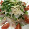 ぱんだ123's cooksnap of when they made 鯛のエスニック風カルパッチョ.