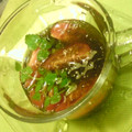 AYATORI's cooksnap of when they made もずくとトマトの酢の物.