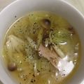 ひなちゃん2号's cooksnap of when they made 白菜ベーコンとツナのスープ.