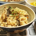 たまにゃんときよみ's cooksnap of when they made 簡単！麺つゆで絶品　牡蠣の炊き込みご飯♪.
