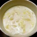 nishipin's cooksnap of when they made キャベツで☆クリームスープ.