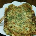 しししむむむ's cooksnap of when they made アンチョビと豆腐のチヂミ.