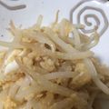 娘にゃんこ's cooksnap of when they made <5分でもう１品>甘辛もやし炒り卵.