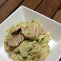 omayo's cooksnap of when they made ✿白菜と❀魚肉ソーセージの✿カレマヨ和え.