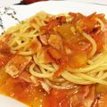 ふぁん②'s cooksnap of when they made ピリっ辛トマトパスタ♪.