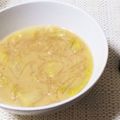 aska00a's cooksnap of when they made 白菜と春雨の豆乳スープ.