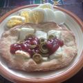 TOMOPERU's cooksnap of when they made 簡単オーブントースターでピザ.
