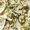 ●まこっつぁん's cooksnap of when they made 白菜の塩昆布サラダ.