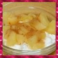 ＊菜々子＊'s cooksnap of when they made レンジで簡単！りんごヨーグルト.