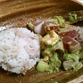 豆乳ポテト's cooksnap of when they made おうちでカフェごはん*まぐろアボガド丼.
