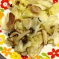 まゆのふ♬'s cooksnap of when they made カリっとベーコン・しめじのシンプルサラダ.