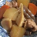 マキコ☆'s cooksnap of when they made 鶏肉と大根とこんにゃくの煮物.