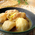 1630412's cooksnap of when they made 鶏と里芋の柚子こしょう煮　白味噌仕立て.