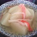 わー✿山の農女's cooksnap of when they made かぶのカニカマあんかけ とろ〜り♪.