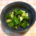 みんとこ's cooksnap of when they made きゅうりのおつまみ.