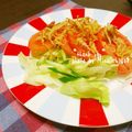 ミナいちご's cooksnap of when they made トマトサラダかりかりフライドオニオンのせ.