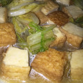 yurietti's cooksnap of when they made 白菜と厚揚げの洋風炒め☆コンソメ味.
