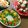★shinon's cooksnap of when they made クリスマスリースのサラダ☆.