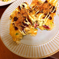 ゆっずぽん's cooksnap of when they made ＊たこ焼き風お好み焼き＊.