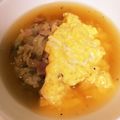 haruru21's cooksnap of when they made あんかけ和風オムライス(おこわリメイク).