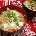 もりはん's cooksnap of when they made うちのスタミナ豚汁.