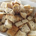 まみむーにぃ's cooksnap of when they made 手軽に♪大人のクルトン.