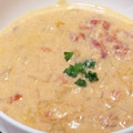 ♡てらまゆ♡'s cooksnap of when they made トマトと豆乳で作る☆小エビのスープ.
