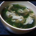 らむ（・×・）'s cooksnap of when they made ふわふわたまごの中華スープ.