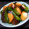 らむ（・×・）'s cooksnap of when they made ◎鶏肉と茄子の照り焼き風炒め物.