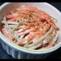 らむ（・×・）'s cooksnap of when they made ローカロリー！ゴボウサラダ.