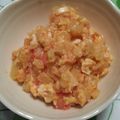 オカキんぐ's cooksnap of when they made トマトの卵とじ～ママの味～.