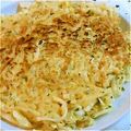 ♪kinoko♪'s cooksnap of when they made 残ったうどんは手作りソースでお好み焼き★.