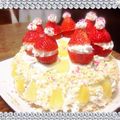 me040922's cooksnap of when they made 卵・オーブン不要♡パーティケーキ.