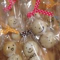 tonoko110's cooksnap of when they made かわいい❤︎雪だるまクッキー☻.