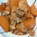 きらり☆'s cooksnap of when they made 簡単大根と豚バラスライスの煮物*.