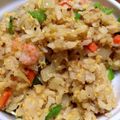 Panaconic☆'s cooksnap of when they made 簡単海老たまチャーハン.