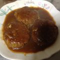 まとすときこ's cooksnap of when they made 煮込みハンバーグ♪.