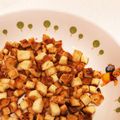 ムックメル's cooksnap of when they made フライパンで簡単　クルトン！.