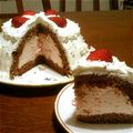 TAKAMI3NOA's cooksnap of when they made いちごムース in ドームケーキ☆.
