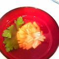 itorincho's cooksnap of when they made めでたい日に♡菊花豆腐のすまし汁.