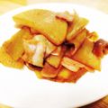 poyori's cooksnap of when they made ✿大根とベーコンのバター炒め✿.