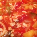 hilo1's cooksnap of when they made ミネストローネ　大人の味付け！.