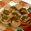 うさぽぽちゃん's cooksnap of when they made カブと生ハムの前菜バジルソース.