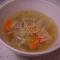 たくちさ's cooksnap of when they made あったか♡白菜たっぷりスープ.