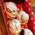 ayakanodon's cooksnap of when they made ♬【膨らむ】さっくさくなシュークリーム♬.