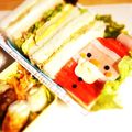 めめちやん。's cooksnap of when they made クリスマスにいかが？サンタのサンドイッチ.