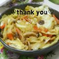 陽翔mam 's cooksnap of when they made ∮生姜入り✰彡キャベツとシメジの味噌煮∮.