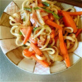 ＊＊＊しーすけ＊＊＊'s cooksnap of when they made あっさりうまうま♡和風な焼きうどん.
